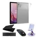 Kit Capa + Teclado Mouse + Suporte Para Lenovo Tab M9