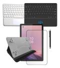 Kit Capa Teclado + Película + Caneta Para Tablet Lenovo M9
