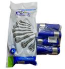 Kit Capa Teteira Azul Triangular+peso Inox+teteira Triangula
