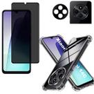 Kit Capa TPU + Película De Privacidade E Câmera Para Redmi 14C Kit Capa TPU + Película De Privacidade E Câmera Para Redmi 14C