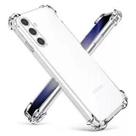 Kit Capa Transparente Anti Impactos + Película 3D de Vidro Privacidade para Samsung Galaxy A55