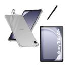 Kit Capa Transparente Para Tablet Galaxy Tab A9 Plus 11 Polegadas Película Vidro Caneta