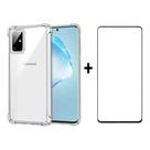 Kit Capa Transparente + Película 3D de Vidro Para Samsung Galaxy S20 Plus Kit Capa Transparente + Película 3D de Vidro Para Samsung Galaxy S20 Plus