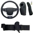 Kit Capa Volante + Câmbio Automático + Alavanca Freio d Mão Spin Activ 2019 2020 2021 2022 2023 2024