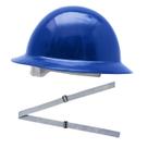 Kit Capacete de Segurança tipo Eletricista Aba Total Azul Escuro + Jugular