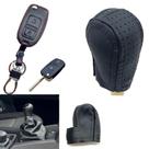 Kit Capas couro Chave e manopla câmbio manual Amarok Turbo 2014 2015 2016 2017 2018 2019 2020