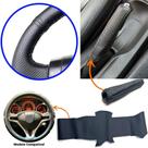 Kit Capas Couro Volante E Alavanca Freio de Mão Honda City Fit 2009 2010 2011 2012 2013 2014