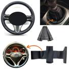 Kit Capas Couro Volante E Coifa Câmbio Manual Honda Civic 2006 2007 2008 2009 2010 2011