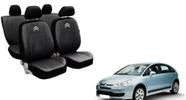 Kit Capas de Couro C4 2010 a 2013 Proteção Premium