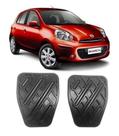 Kit Capas De Pedal Freio e Embreagem para os Nissan March Sentra E Versa - Ref: 9962 - Mil Peças Kit Capas De Pedal Freio e Embreagem para os Nissan March Sentra E Versa - Ref: 9962 - Mil Peças