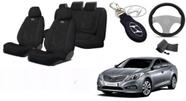 Kit Capas Personalizado Azera 12-18 + Volante + Chaveiro