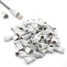 Kit Capas Protetoras RJ45 Coloridas para Cabos de Rede CAT5 CAT6 Proteção e Organização Profissional