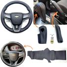 Kit Capas Volante Borracha + Câmbio + Freio Cobalt Lt 2011 2012 2013 2014 2015 2016 2018 2019 2020