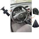 Kit Capas Volante Borracha E Manopla Câmbio Manual E Coifa Corsa 2008 2009 2010 2011 2012