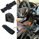 Kit Capas Volante E Manopla Câmbio Manual E Alavanca Freio De Mão New Fiesta Mexicano 2011 2012 2013