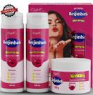 Kit capilar 3 itens beijinhos morango belkit Kit capilar 3 itens beijinhos morango belkit