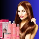 Kit Capilar Bio Instinto Descansa Cabelo Profissional Hidratação, Brilho e Redução de Volume 4 Produtos