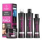Kit capilar liso com forca 4 itens bio instinto