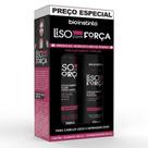 Kit capilar liso com força shampoo e condicionador - bio instinto