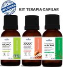 Kit Capilar Óleo de Coco, Alecrim e Ricino 60ml Ecoatma