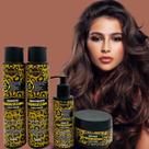 Kit Capilar Poderossíssima Rhenuks 4 Produtos Tratamento Mega Power Completo