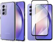 Kit Capinha Anti Choque + Película de Vidro 3D Para Samsung Galaxy A54 5G