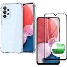 Kit Capinha Anti Impactos + Película de Cerâmica para Samsung Galaxy A13 4G Kit Capinha Anti Impactos + Película de Cerâmica para Samsung Galaxy A13 4G