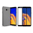 Kit Capinha Antichoque Galaxy J4 + Película 3D Preta