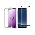 Kit Capinha Antichoque + Gel 5D Para Samsung Galaxy S9+ Plus