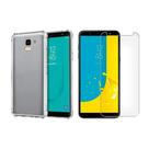 Kit Capinha Antichoque + Película Vidro Para Samsung J6 J600