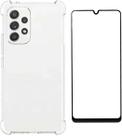 Kit Capinha Capa Antiqueda Compatível com Samsung Galaxy A54 5G e Película Frontal 3D Vidro Kit Capinha Capa Antiqueda Compatível com Samsung Galaxy A54 5G e Película Frontal 3D Vidro