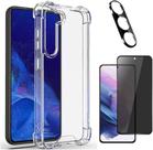 Kit Capinha + Película Privativa Fosca + Película Câmera Samsung Galaxy S23 PLUS