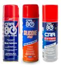 Kit Car80 Descarbonizante Limpa Contato Silicone Spray