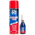 Kit Car80 Silenciador Freio Spray E Trava Rosca Porcas 8040