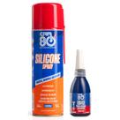 Kit Car80 Silicone Spray E Trava Rosca E Porcas 8040