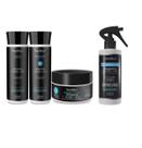 Kit Carbono - Shampoo 300ml+Condicionador 300ml +Máscara 250g + Tratamento Obrigatório 250ml NatuMaxx