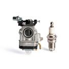 Kit Carburador Roçadeiras Imp 43/63cc +Vela Ignição 2T DCM6A