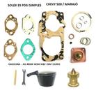 Kit carburador solex 35 pdsi - chevete hatch/marajó/chevy500