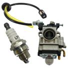Kit Carburador Vela Mangueira Roçadeiras Importadas 43/52cc