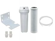 Kit Carcaça 10 Com Suporte e Carvão Ativado Carbon Block