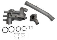 Kit Carcaça Válvula Termostática Tubo Tampa Gol G5 1.0 1.6