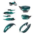 Kit Carenagem 2002 á 2003 Completa Verde Boituva Adesivado Kit Carenagem 2002 á 2003 Completa Verde Boituva Adesivado