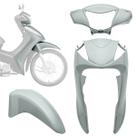 Kit Carenagem 3 Peças Pro Tork Moto Honda Biz 125 2011 a 2013 Substituição Alta Resistência