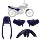 Kit Carenagem 3 Peças Pro Tork Moto Honda Titan 1995 1996 1997 1998 1999 Substituição Alta Resistência