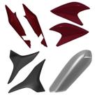 Kit Carenagem 4 Peças Cromo Forte Moto Honda XRE 300 2010 a 2012 Substituição Alta Resistência