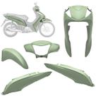 Kit Carenagem 4 Peças Moto Honda Biz 125 Ano 2011 2012 2013