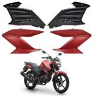 Kit carenagem aba aleta complemento fazer 150 vermelho fosco 2022