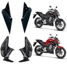 Kit carenagem acabamento aba tanque honda cb300f 2023 2024