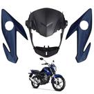 Kit Carenagem Capa Farol Bananinha Lateral Honda Cg Titan 160 Azul Cruzeiro 2022 2023 2024 Kit Carenagem Capa Farol Bananinha Lateral Honda Cg Titan 160 Azul Cruzeiro 2022 2023 2024