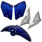 Kit Carenagem Cbx250 Twister 2001 A 2008 Paralama Tampa Lateral Prata Aba Tanque Cores Kit Carenagem Cbx250 Twister 2001 A 2008 Paralama Tampa Lateral Prata Aba Tanque Cores